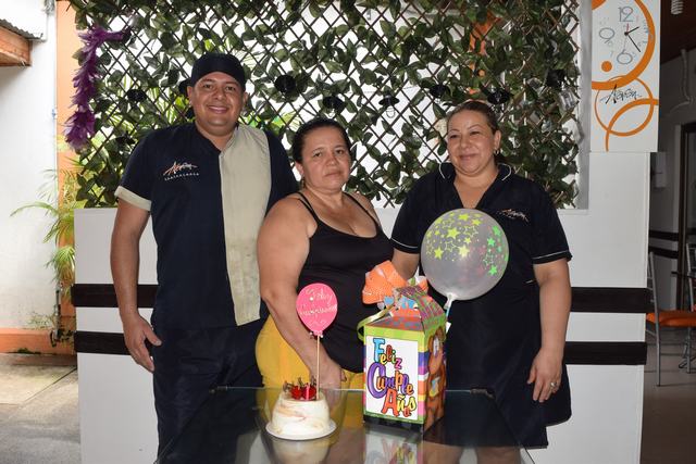 Leonardo Vásquez y Gloria Medina.